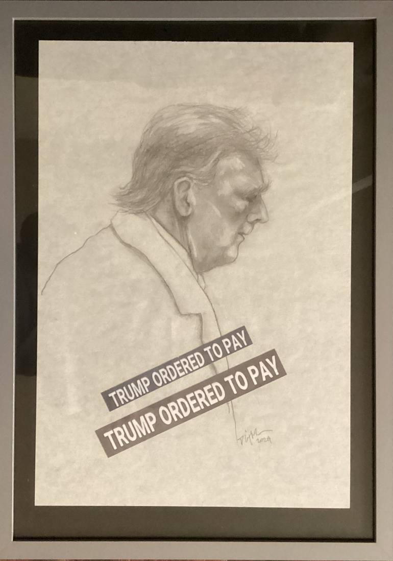 Original Contemporary Politics Drawing by Dale Gibbs