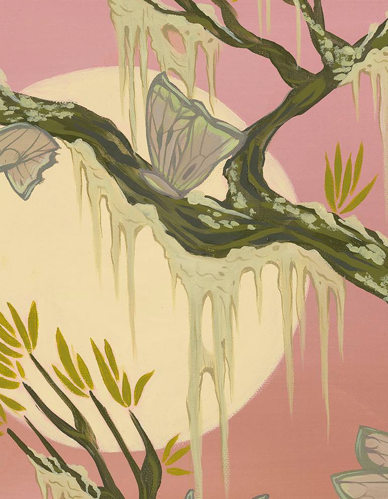 Original Contemporary Botanic Painting by Margaret Larabel