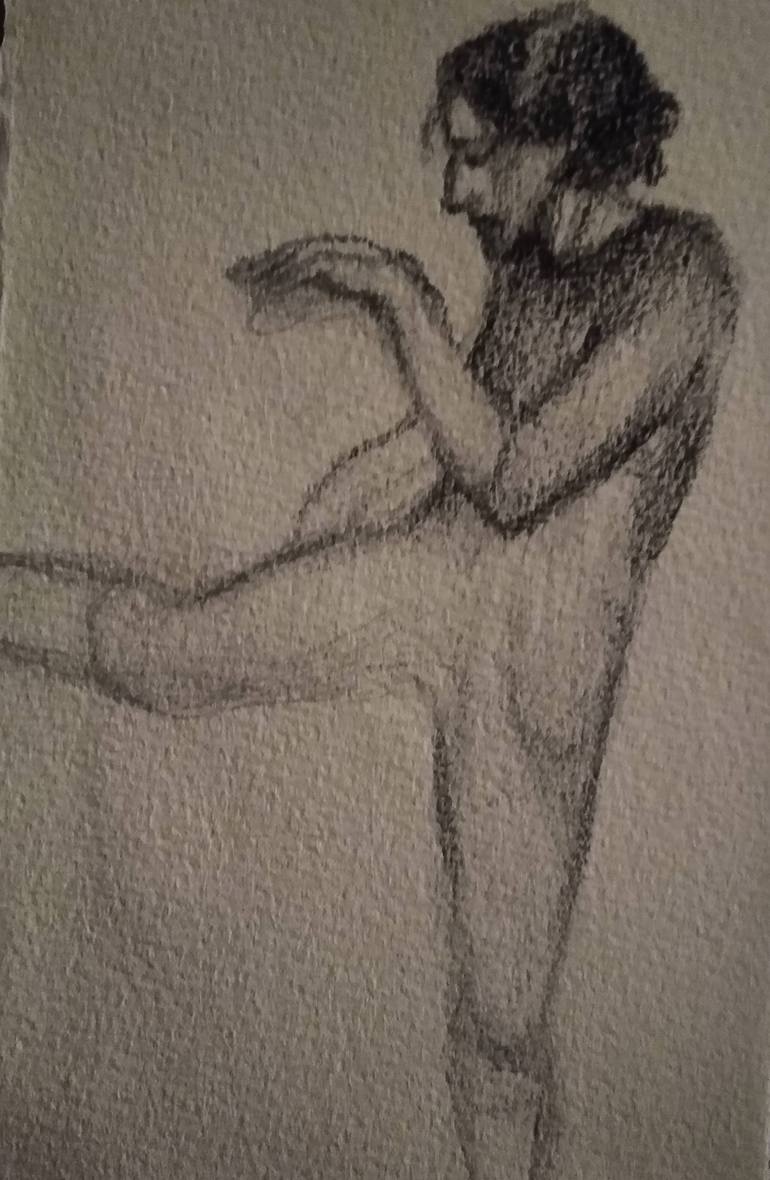 Print of Realism Body Drawings by Tamimah Hunter