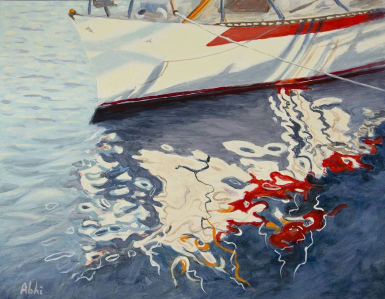 Print of Fine Art Landscape Paintings by Abhi Ganju