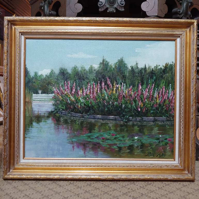 Original Impressionism Botanic Painting by Benjamin Kelley