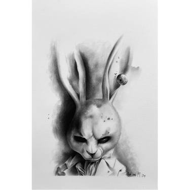 Original Surrealism Animal Drawing by BožIca Rakić