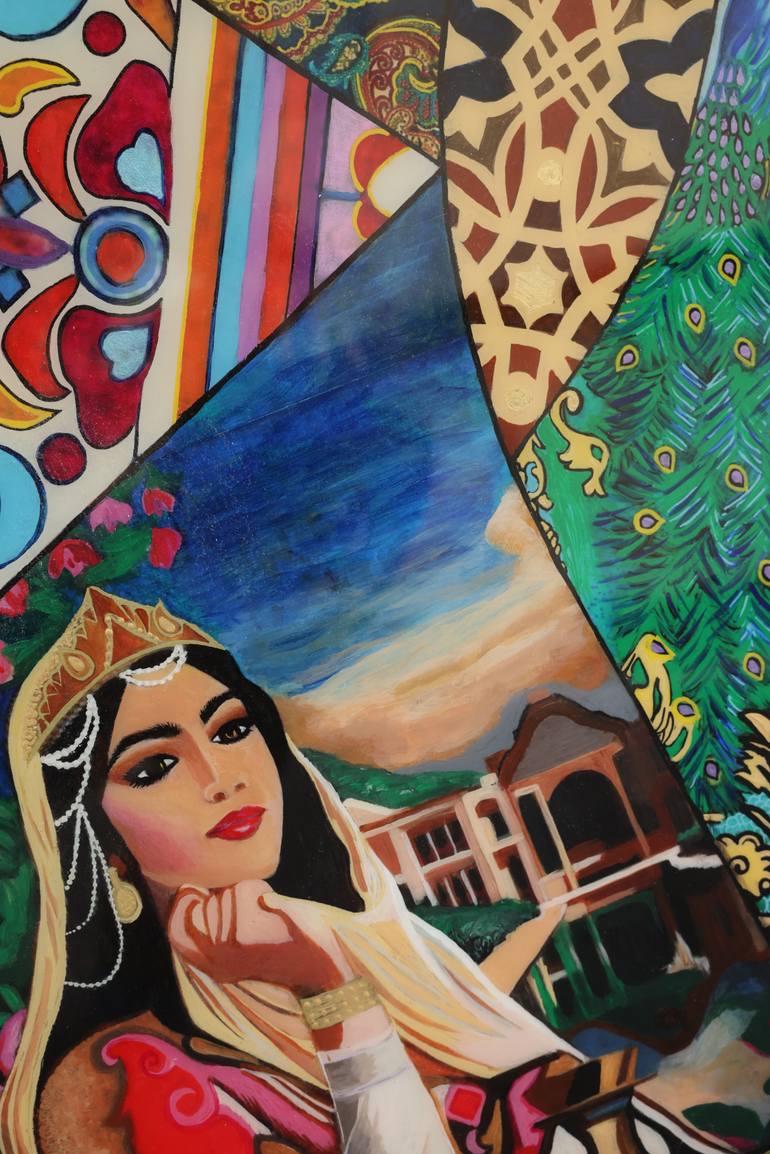 Original Figurative Body Painting by Nickita Bahmani