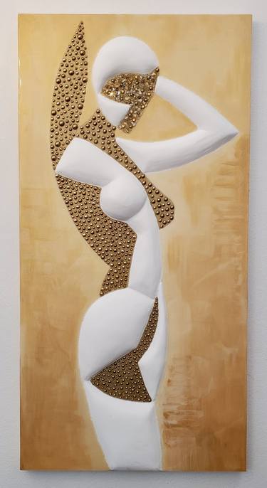 Original Conceptual Abstract Mixed Media by Nickita Bahmani