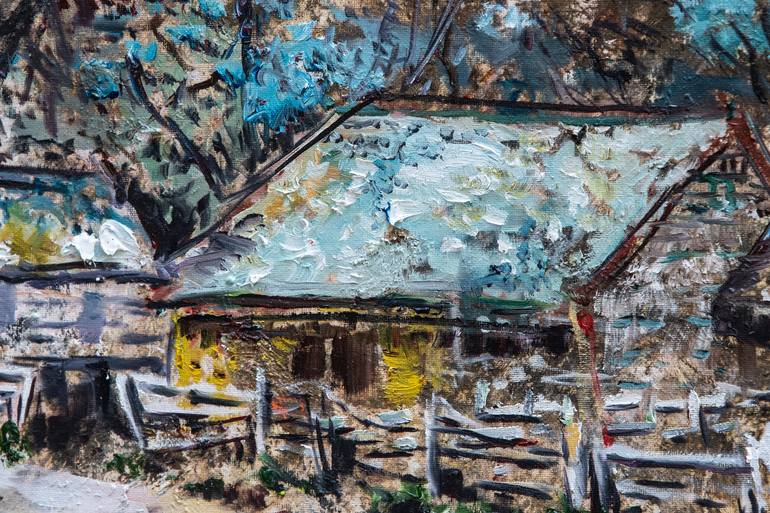 Original Expressionism Landscape Painting by Serena Xu Ning