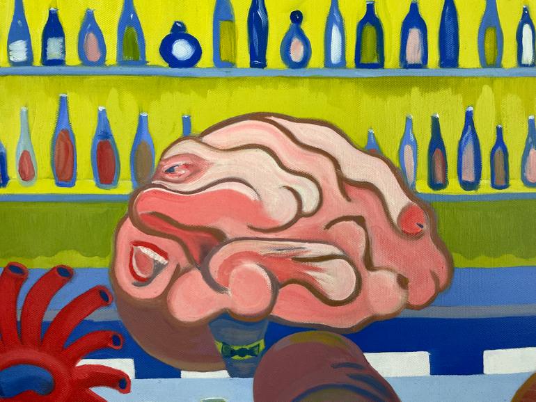 Original Expressionism Body Painting by Daniel Arce