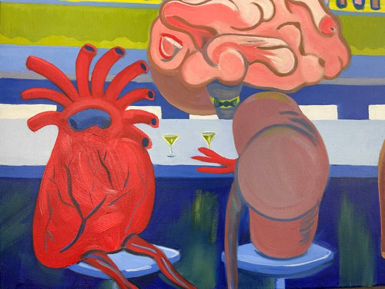 Original Expressionism Body Painting by Daniel Arce