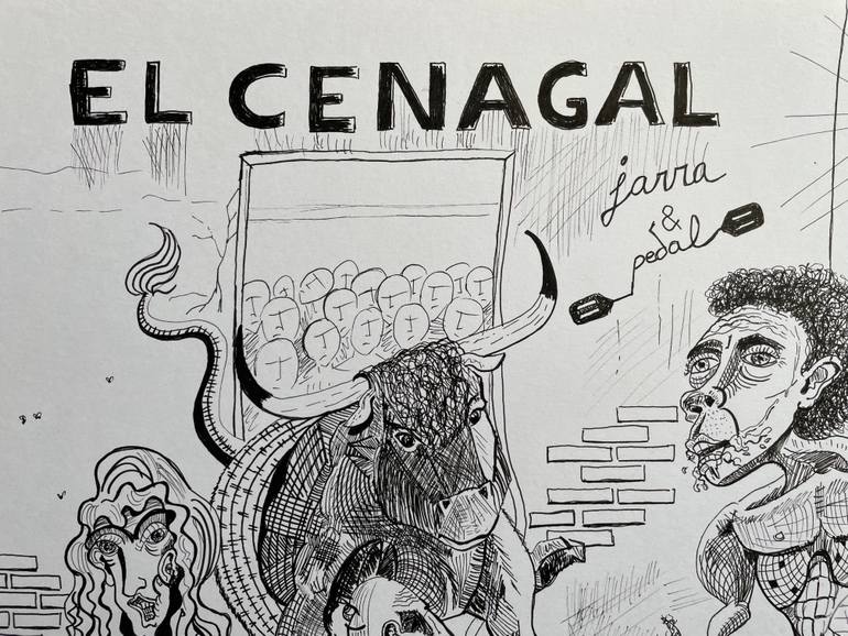 Original Contemporary Fantasy Drawing by Daniel Arce
