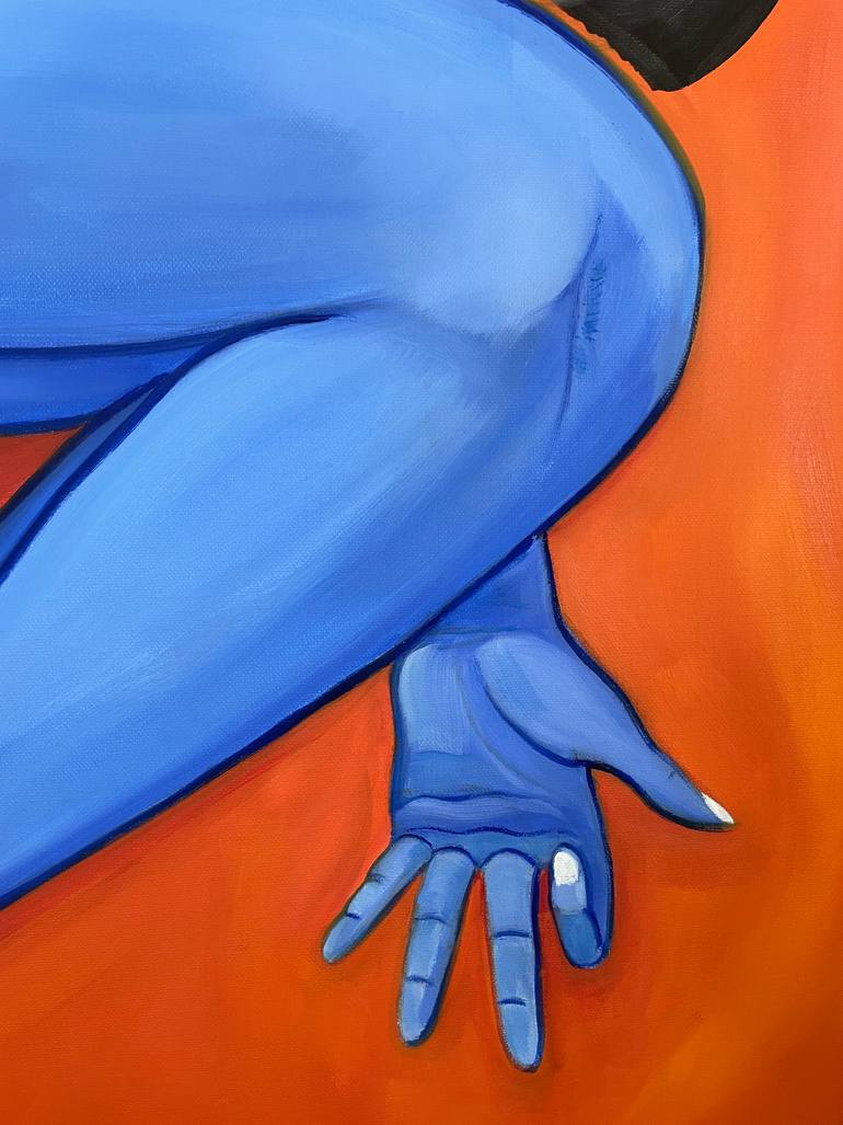 Original Expressionism Women Painting by Daniel Arce