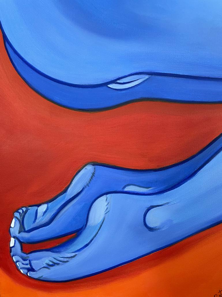 Original Expressionism Women Painting by Daniel Arce