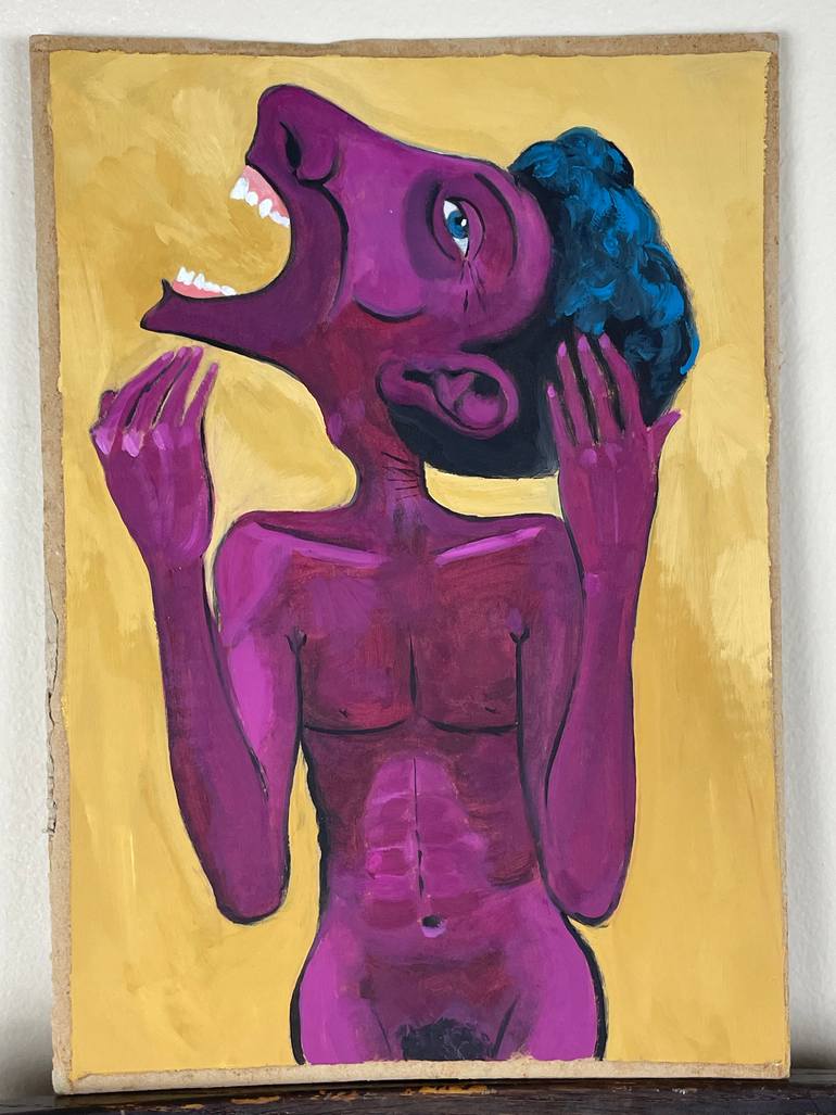 Original Figurative Fantasy Painting by Daniel Arce