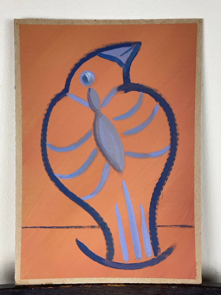 Original Illustration Animal Painting by Daniel Arce