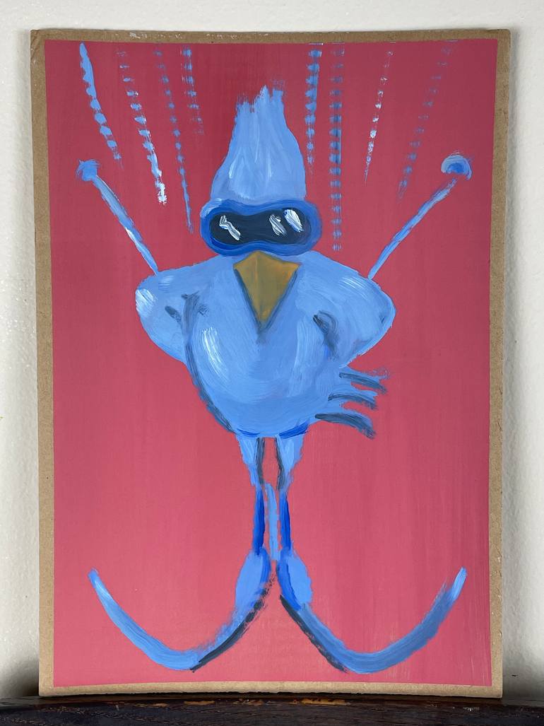 Original Expressionism Sports Painting by Daniel Arce