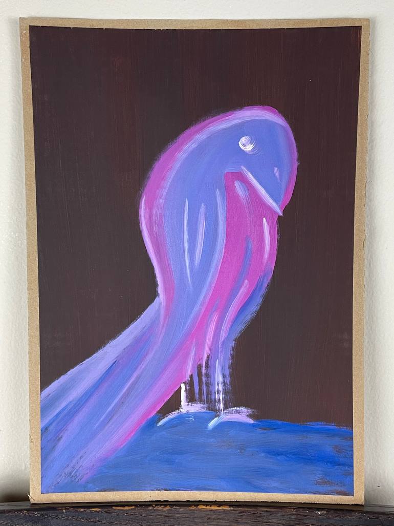 Original Fauvism Animal Painting by Daniel Arce