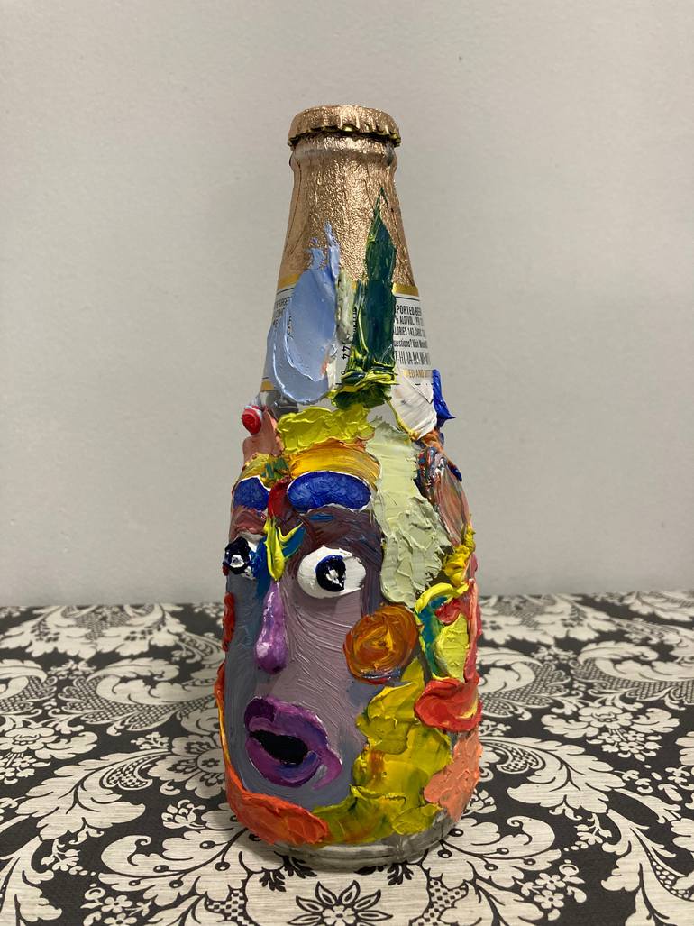 Original Expressionism Cartoon Sculpture by Daniel Arce