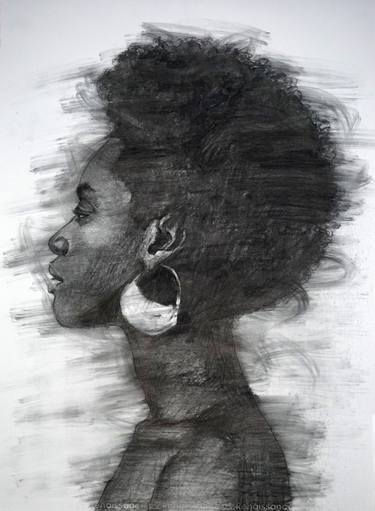 Print of Photorealism Women Drawings by Rattapon Pirat