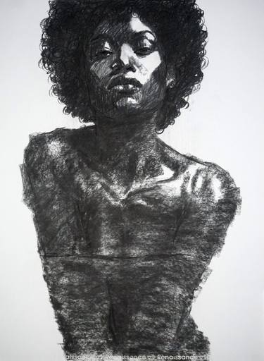 Original Contemporary Women Drawings by Rattapon Pirat