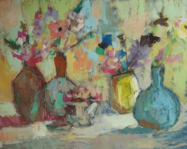 Print of Contemporary Still Life Paintings by Rattapon Pirat