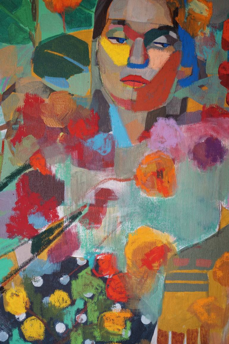 Original Abstract Expressionism Abstract Painting by Rattapon Pirat