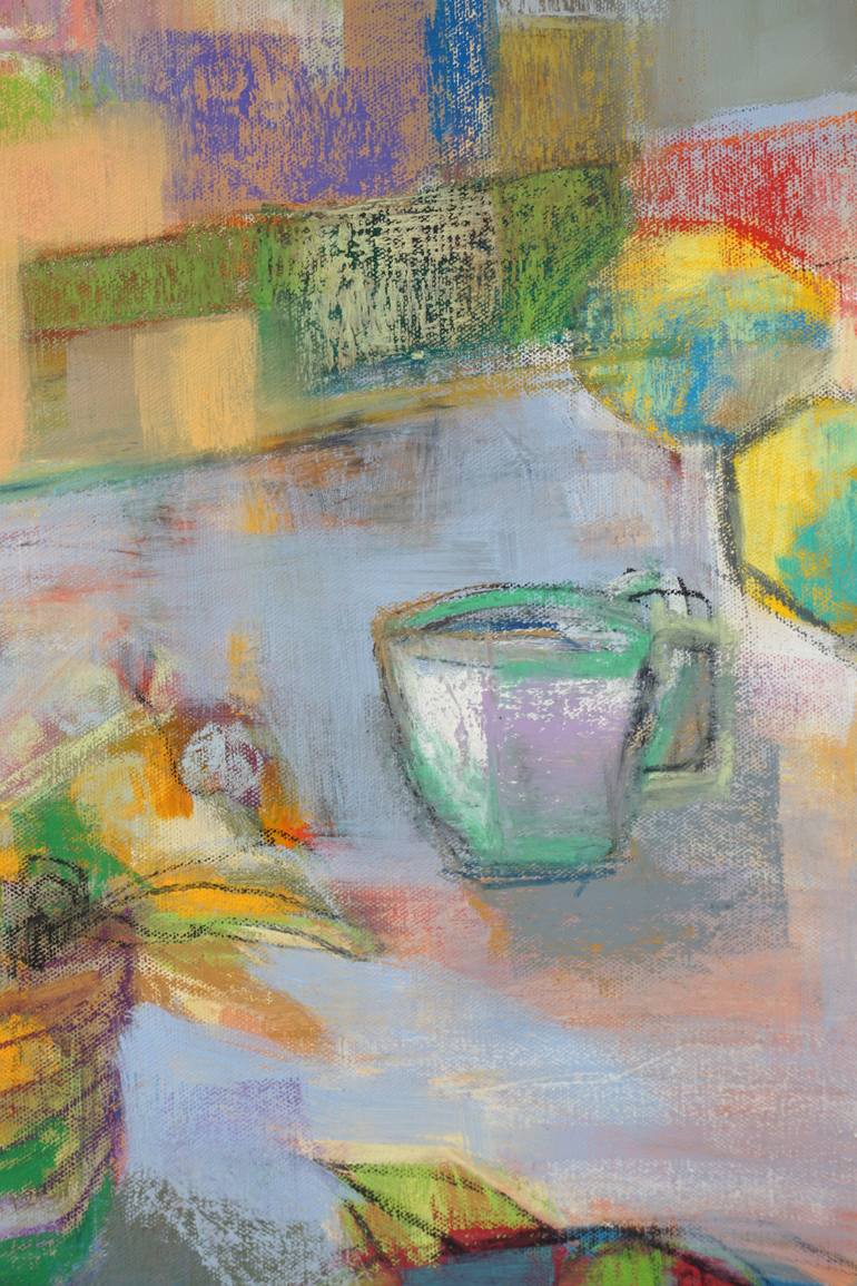 Original Abstract Expressionism Abstract Painting by Rattapon Pirat