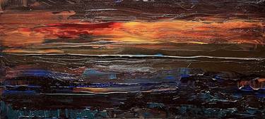 Original Expressionism Seascape Paintings by Žiga Okorn