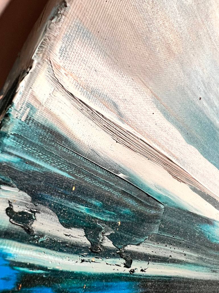 Original Expressionism Seascape Painting by ŽIga Okorn