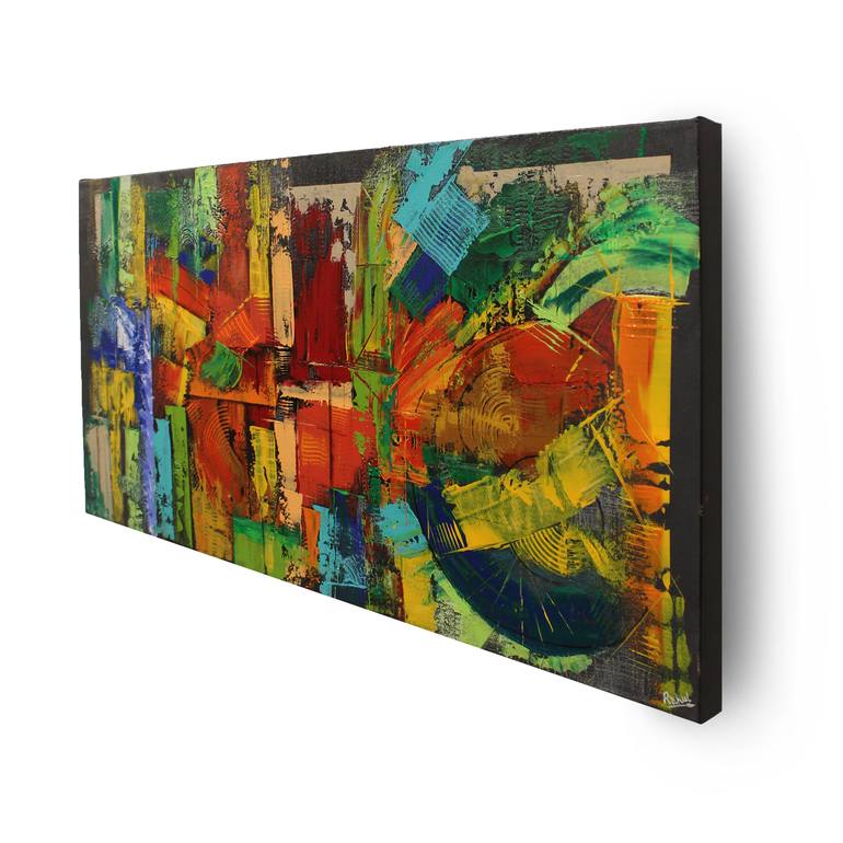 Original Abstract Painting by Rahul Ojha