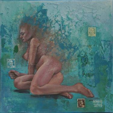 Print of Figurative Nude Paintings by Ronnie Jiang