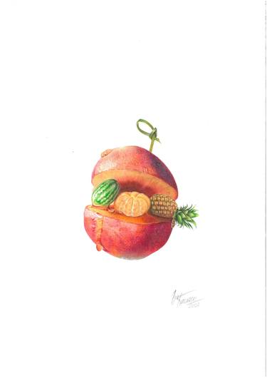 Print of Cuisine Drawings by Igor Katliarski