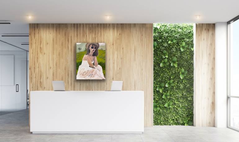 Original Illustration Women Painting by Mariia Fedorova