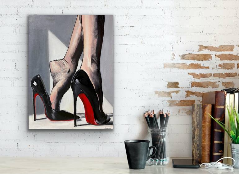 Original Illustration Women Painting by Mariia Fedorova