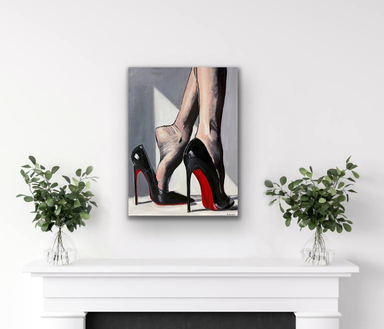 Original Illustration Women Painting by Mariia Fedorova