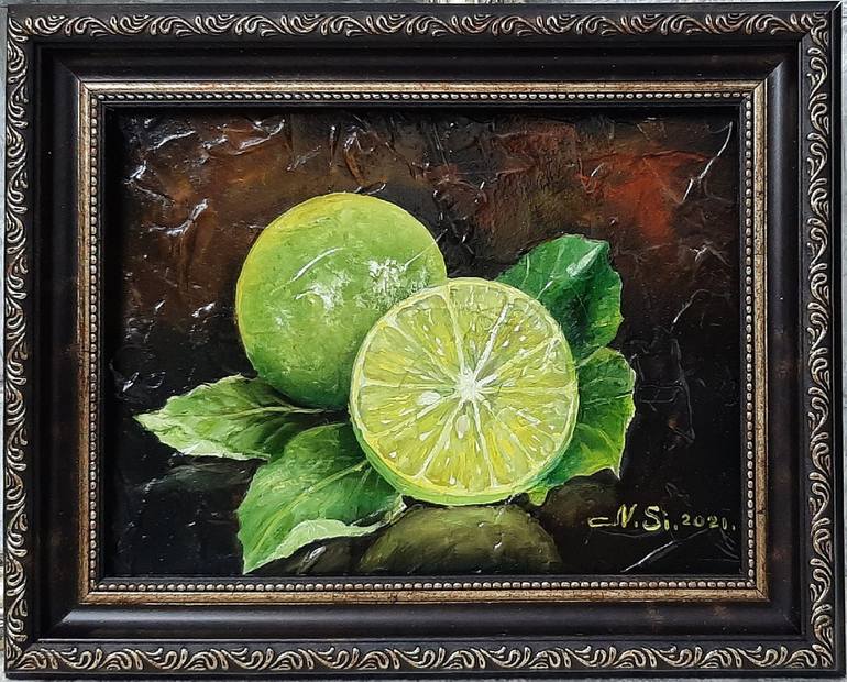 Original Realism Still Life Painting by N Si