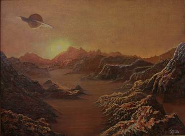 Titan. Dawn in the Solar System thumb