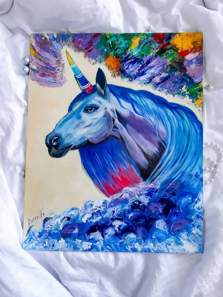 Original Realism Horse Painting by Svetlana Berezova