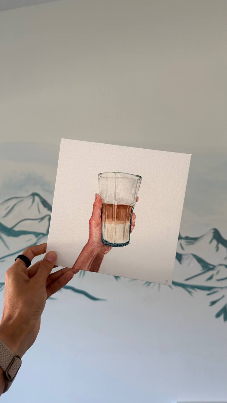 Original Conceptual Food & Drink Painting by Sasha Fofanova