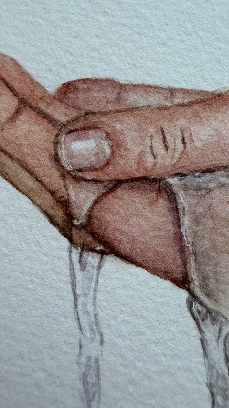 Original Realism Water Painting by Sasha Fofanova
