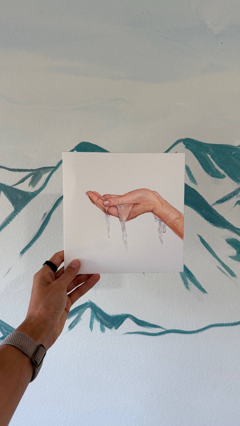 Original Realism Water Painting by Sasha Fofanova