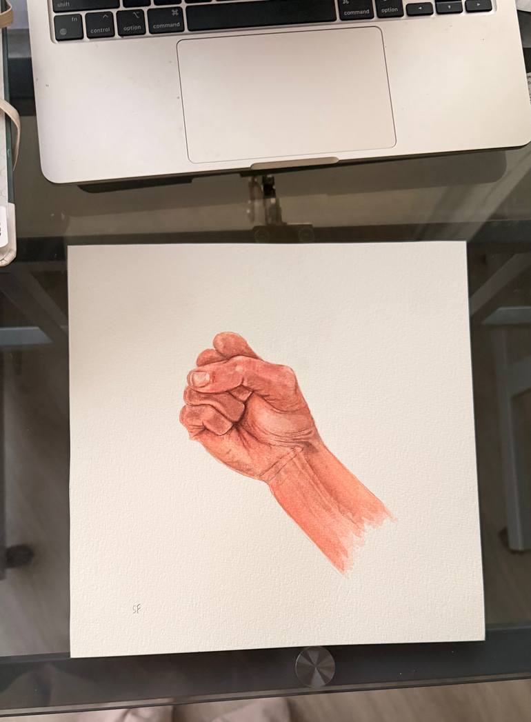 Original Realism Body Painting by Sasha Fofanova