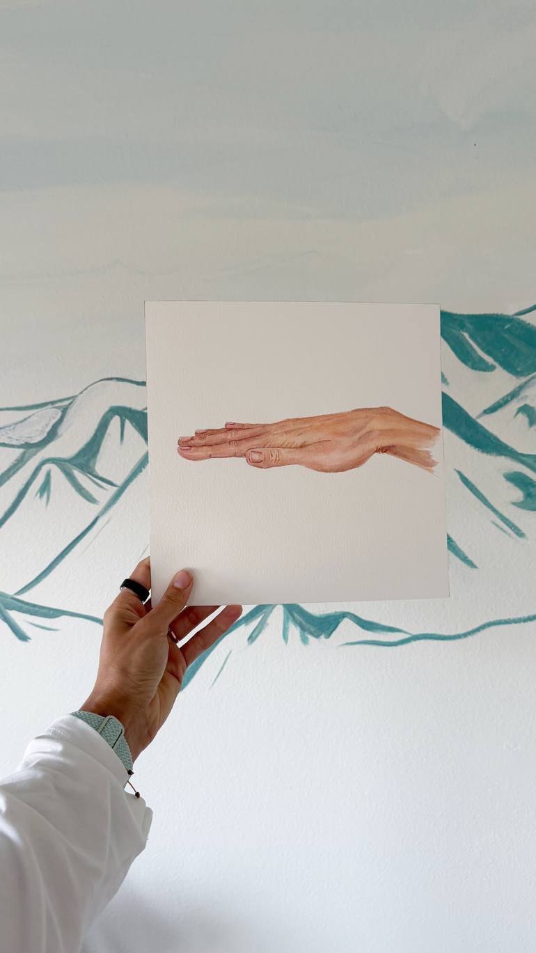 Original Realism Body Painting by Sasha Fofanova