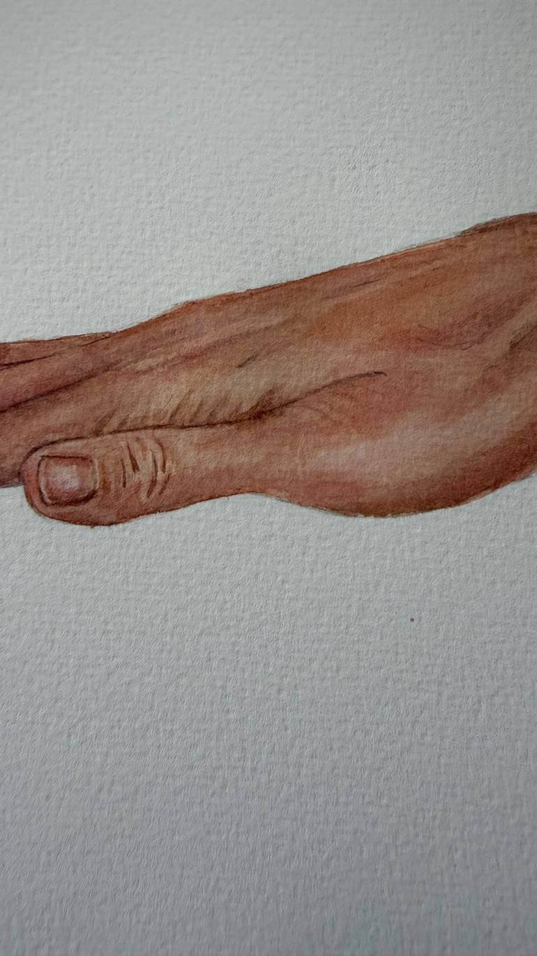 Original Realism Body Painting by Sasha Fofanova