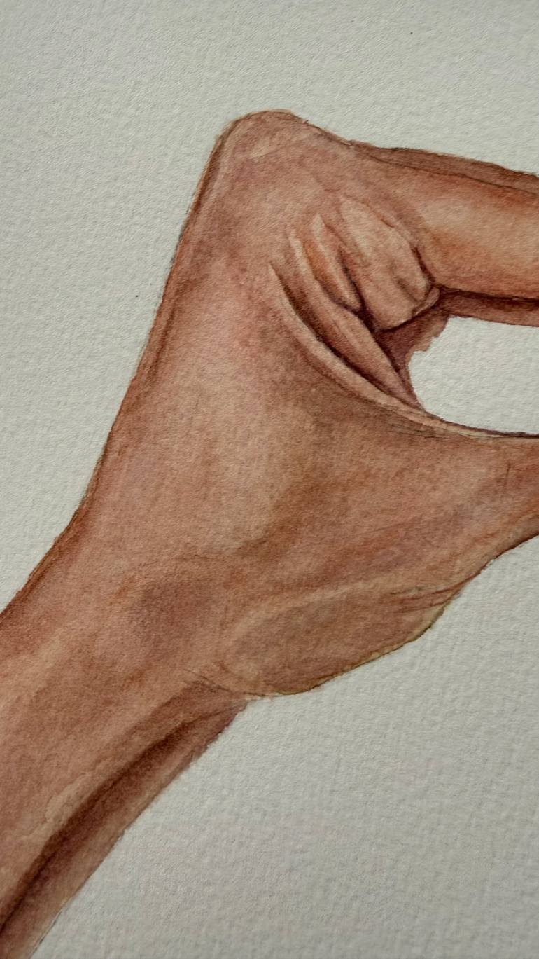 Original Realism Body Painting by Sasha Fofanova