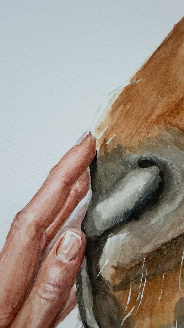 Original Realism Animal Painting by Sasha Fofanova