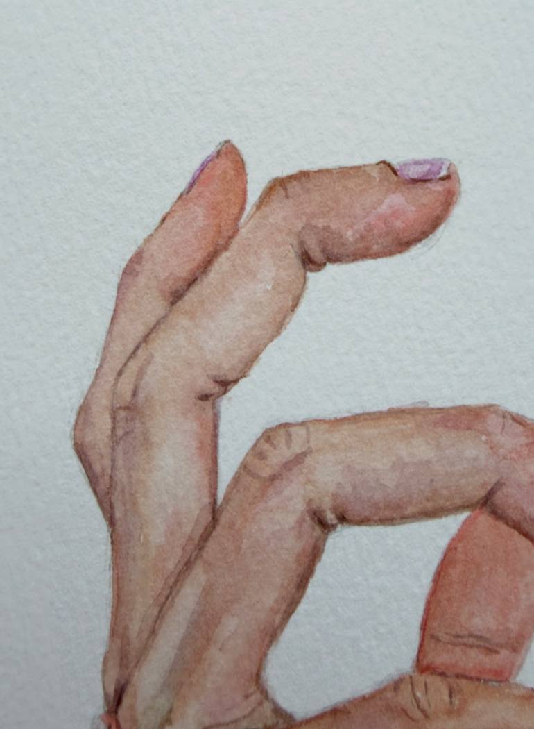 Original Realism Body Painting by Sasha Fofanova