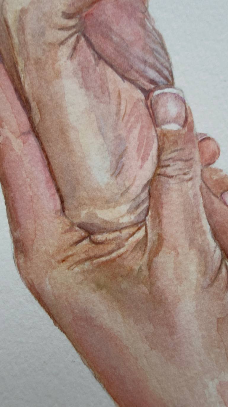 Original Realism Body Painting by Sasha Fofanova