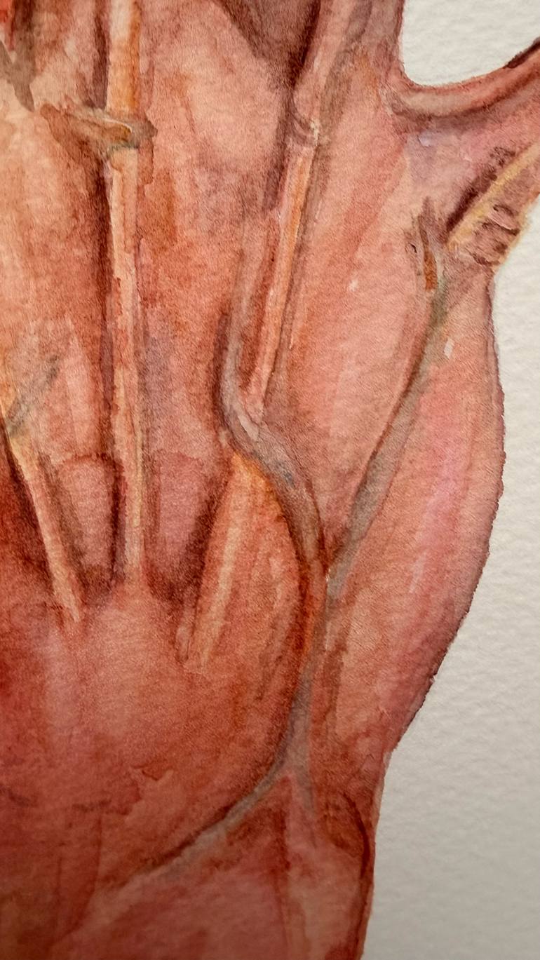 Original Conceptual Body Painting by Sasha Fofanova