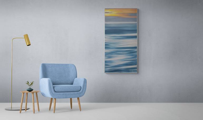 Original Seascape Painting by Mariia Marchenko