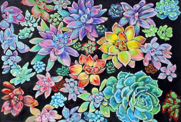 Print of Fine Art Floral Paintings by Viktoriya Filipchenko