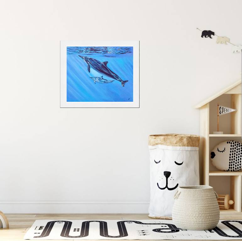 Original Contemporary Animal Painting by Viktoriya Filipchenko