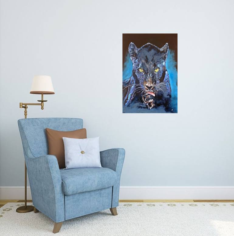 Original Animal Painting by Viktoriya Filipchenko